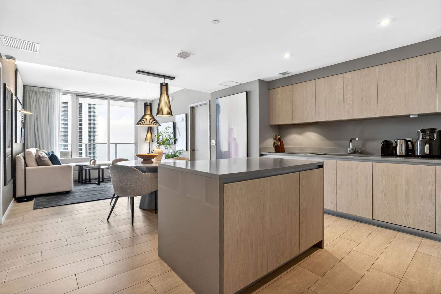 Secondary kitchen view