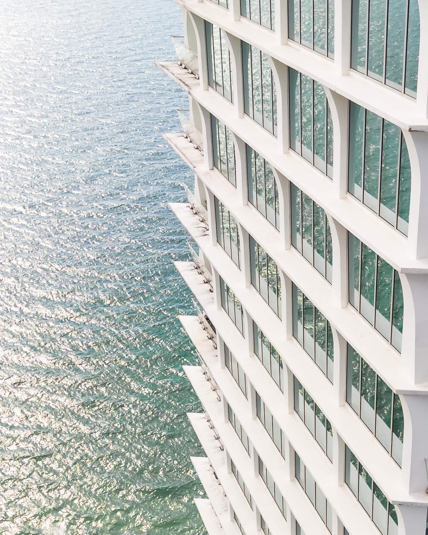 Miami architecture photography — aerial perspective