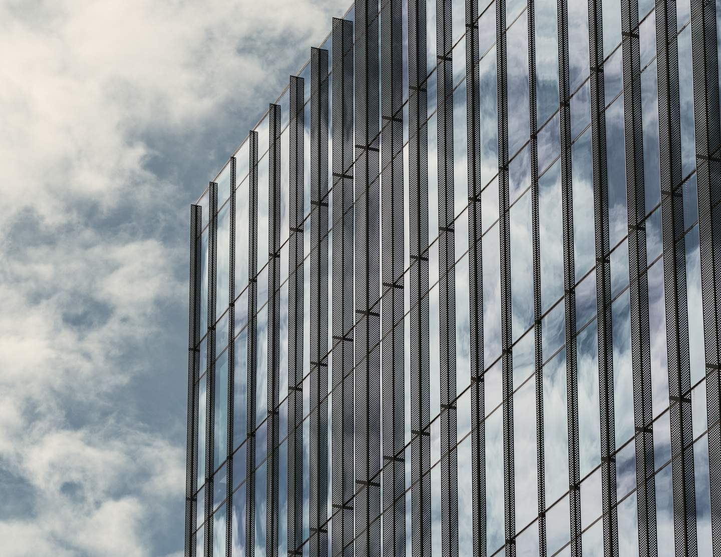 Commercial — mesh facade