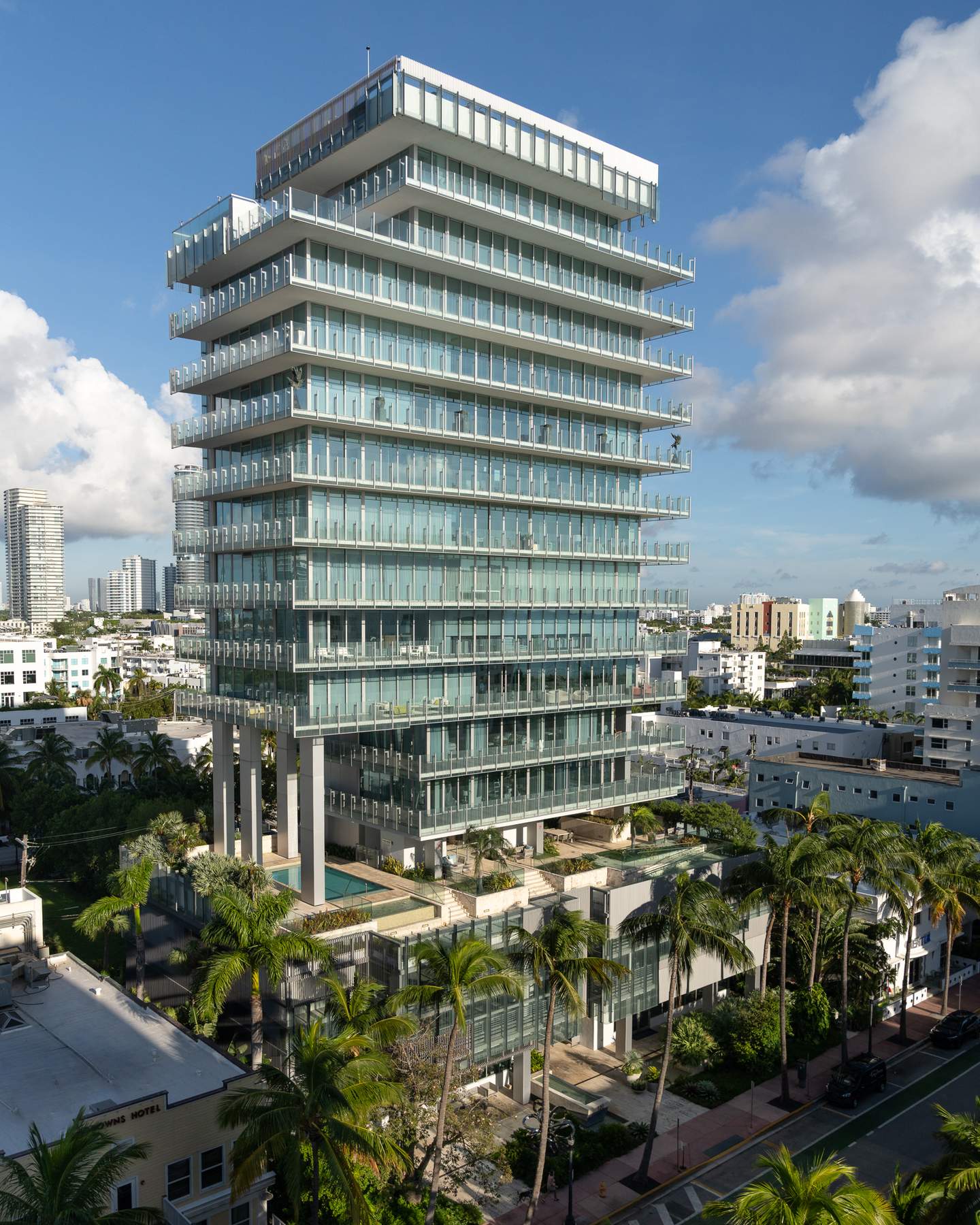 Commercial — tower elevation