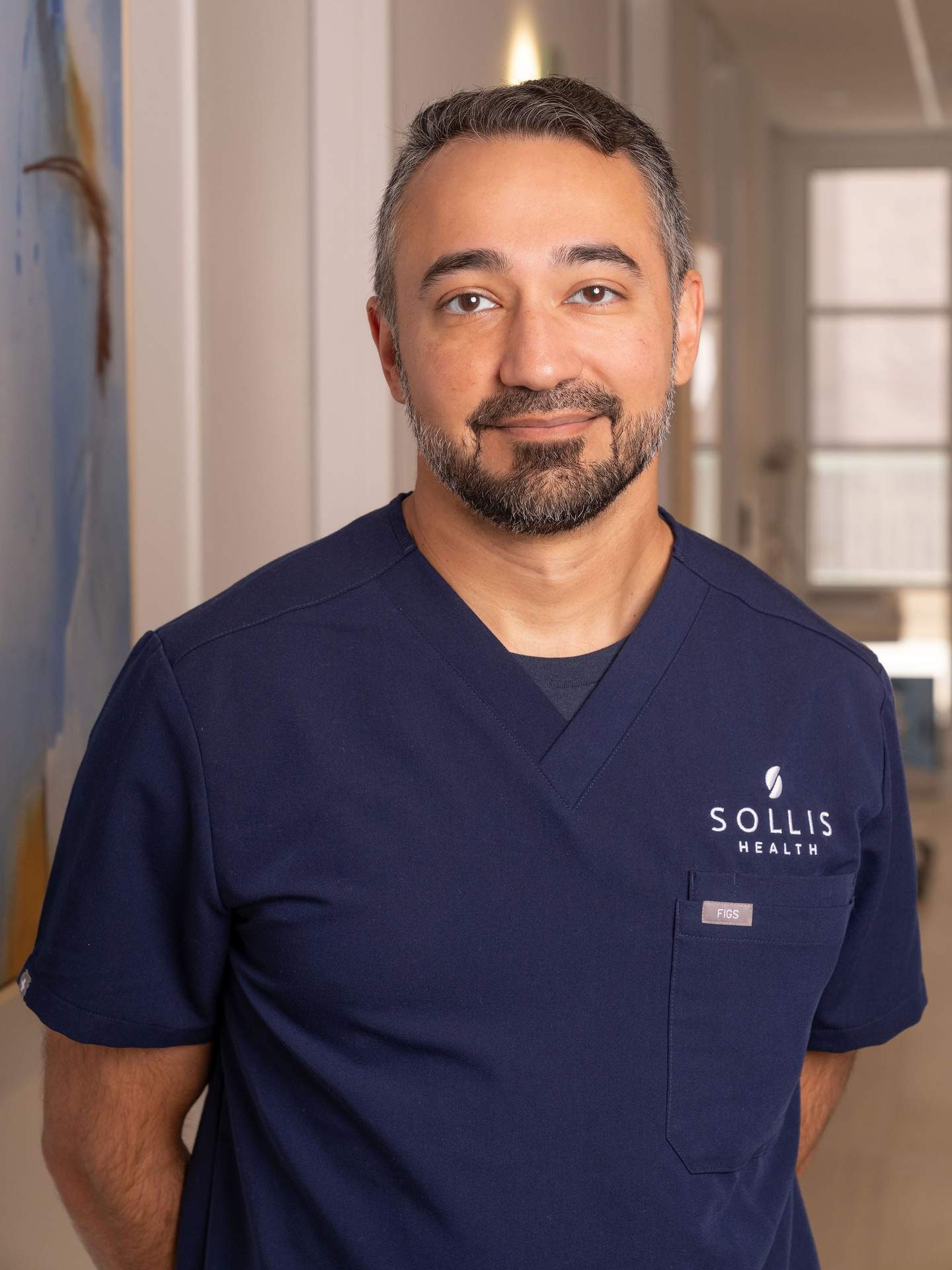 Male clinician portrait